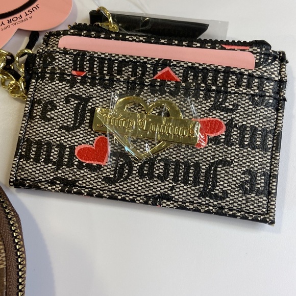 Juicy couture, bundle card holder with a wristlet new with and without tags - Picture 3 of 9